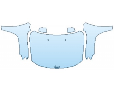 PAINT PROTECTION KIT - 2017 JEEP GRAND CHEROKEE TRAILHAWK FULL HOOD(WRAPPED EDGES) FENDERS MIRRORS - PRECUT PPF CLEAR BRA WRAP