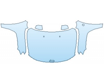 PAINT PROTECTION KIT - 2017 JEEP GRAND CHEROKEE TRAILHAWK FULL HOOD(WRAPPED EDGES) FENDERS MIRRORS (OFF TROAD PKG) - PRECUT PPF CLEAR BRA WRAP