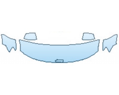 PAINT PROTECTION KIT - 2017 JEEP GRAND CHEROKEE TRAILHAWK HOOD(24 INCH) FENDERS MIRRORS - PRECUT PPF CLEAR BRA WRAP