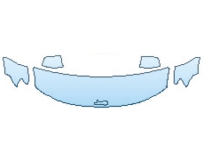 PAINT PROTECTION KIT - 2017 JEEP GRAND CHEROKEE TRAILHAWK HOOD(24 INCH WRAPPED EDGES) FENDERS MIRRORS - PRECUT PPF CLEAR BRA WRAP