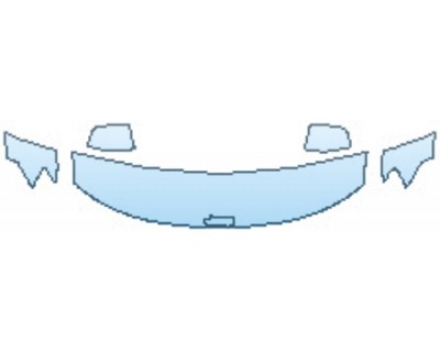 PAINT PROTECTION KIT - 2017 JEEP GRAND CHEROKEE TRAILHAWK HOOD(18 INCH) FENDERS MIRRORS - PRECUT PPF CLEAR BRA WRAP