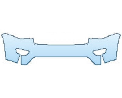 PAINT PROTECTION KIT - 2017 JEEP GRAND CHEROKEE TRAILHAWK BUMPER - PRECUT PPF CLEAR BRA WRAP