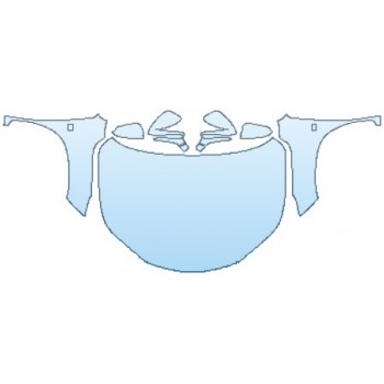 Precut PPF Kit – Clear Bra Paint Protection Film PAINT PROTECTION KIT - 2017 LEXUS NX TURBO F-SPORT FULL HOOD(WRAPPED EDGES) FENDERS MIRRORS - PRECUT PPF CLEAR BRA WRAP