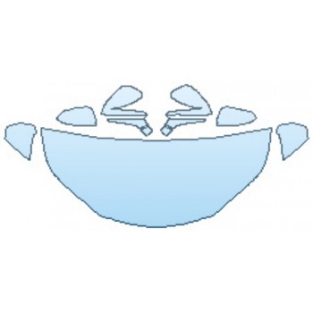 PAINT PROTECTION KIT - 2017 LEXUS NX TURBO F-SPORT HOOD(30 INCH) FENDERS MIRRORS - PRECUT PPF CLEAR BRA WRAP