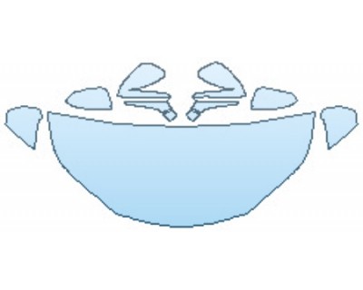 PAINT PROTECTION KIT - 2017 LEXUS NX TURBO F-SPORT HOOD(30 INCH) FENDERS MIRRORS - PRECUT PPF CLEAR BRA WRAP