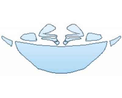 PAINT PROTECTION KIT - 2017 LEXUS NX TURBO F-SPORT HOOD(24 INCH) FENDERS MIRRORS - PRECUT PPF CLEAR BRA WRAP