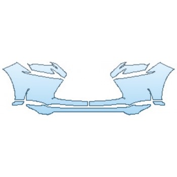 Precut PPF Kit – Clear Bra Paint Protection Film PAINT PROTECTION KIT - 2017 LEXUS NX TURBO F-SPORT BUMPER (7 PIECE) - PRECUT PPF CLEAR BRA WRAP