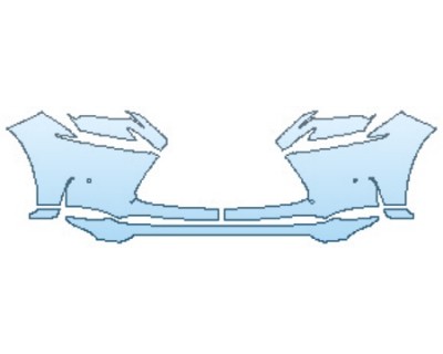 PAINT PROTECTION KIT - 2017 LEXUS NX TURBO F-SPORT BUMPER WITH SENSORS (7 PIECE) - PRECUT PPF CLEAR BRA WRAP