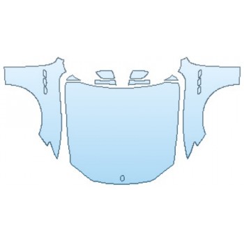 2017 MASERATI LEVANTE BASE Full Hood Fenders Mirrors INVISIBLEMASK - 3M PAINT PROTECTION