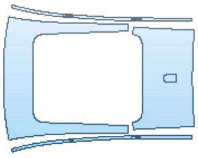 2017 MASERATI LEVANTE BASE Full Roof With Sunroof A-Pillars 2017 MASERATI LEVANTE BASE Full Roof With Sunroof A-Pillars