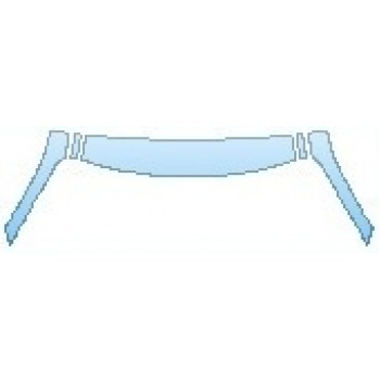 PAINT PROTECTION KIT - 2017 MERCEDES AMG GT S EDITION 1 ROOF A-PILLARS - PRECUT PPF CLEAR BRA WRAP