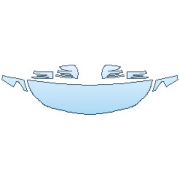 PAINT PROTECTION KIT - 2017 MERCEDES CLA-CLASS COUPE CLA250 BASE HOOD(18 INCH) MIRRORS - PRECUT PPF CLEAR BRA WRAP