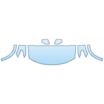 2020 NISSAN ARMADA SL Hood(30 Inch Wrapped Edges) Fenders Mirrors - INVISIBLEMASK  - 3M PAINT PROTECTION