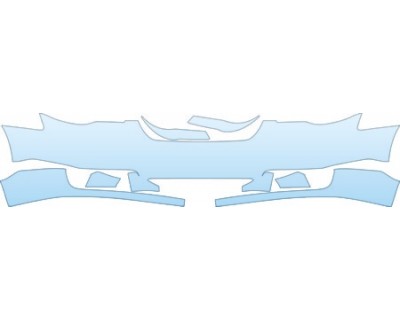 PAINT PROTECTION KIT - 2008 CHRYSLER TOWN &AMP; COUNTRY LX BUMPER KIT - PRECUT PPF CLEAR BRA WRAP