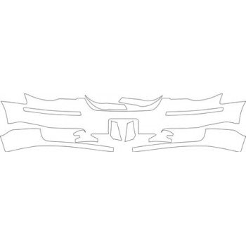 2008 CHRYSLER TOWN &amp; COUNTRY LIMITED  Bumper(limited With Plate Cut Out) Kit