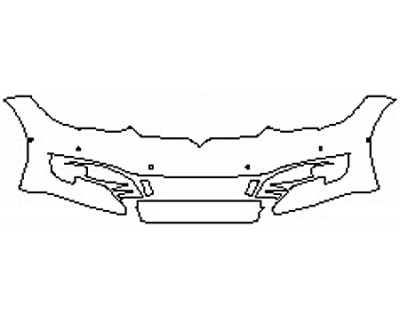 2016 TESLA MODEL S Bumper with Sensors (6 Piece)