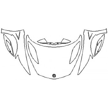 2017 ACURA NSX Full Hood(Wrapped) Fenders Mirrors