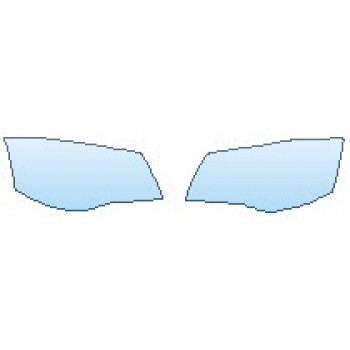 PRECUT PPF KIT - 2020 DODGE GRAND CARAVAN GT HEADLIGHTS PRECUT PPF KIT - 2020 DODGE GRAND CARAVAN GT HEADLIGHTS