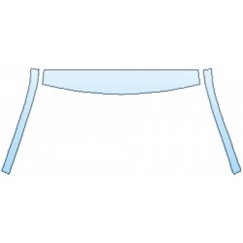 PRECUT PPF KIT - 2020 DODGE GRAND CARAVAN GT ROOF A-PILLARS