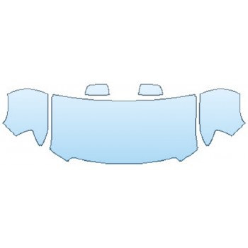 PRECUT PPF KIT - 2020 GMC CANYON DENALI HOOD(30 INCHWRAPPED EDGES) FENDERS MIRRORS