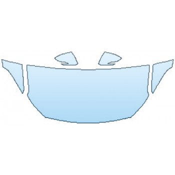 PAINT PROTECTION KIT - 2017 HYUNDAI ELANTRA VALUE EDITION HOOD(30 INCH) FENDERS MIRRORS - PRECUT PPF CLEAR BRA WRAP