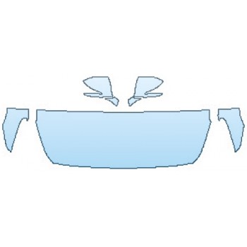 Precut PPF Kit – Clear Bra Paint Protection Film PAINT PROTECTION KIT - 2017 HYUNDAI GENESIS G90 HOOD(24 INCH) FENDERS MIRRORS - PRECUT PPF CLEAR BRA WRAP