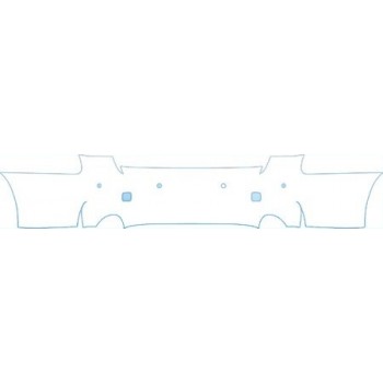 2008 LEXUS GS 460 Full Rear Bumper(without Rear Deck Sensors) Kit