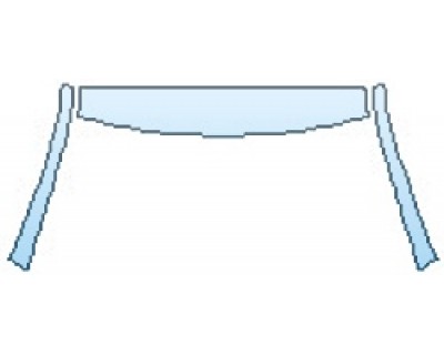 PAINT PROTECTION KIT - 2017 JEEP GRAND CHEROKEE LIMITED 75TH ANNIVERSARY EDITION ROOF A-PILLARS - PRECUT PPF CLEAR BRA WRAP