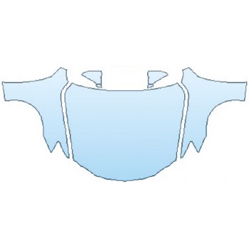 PAINT PROTECTION KIT - 2017 LEXUS IS 300 FULL HOOD FENDERS MIRRORS - PRECUT PPF CLEAR BRA WRAP