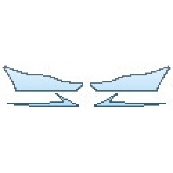 Precut PPF Kit – Clear Bra Paint Protection Film PAINT PROTECTION KIT - 2017 LEXUS IS 350 F SPORT HEADLIGHTS RUNNING LIGHTS - PRECUT PPF CLEAR BRA WRAP