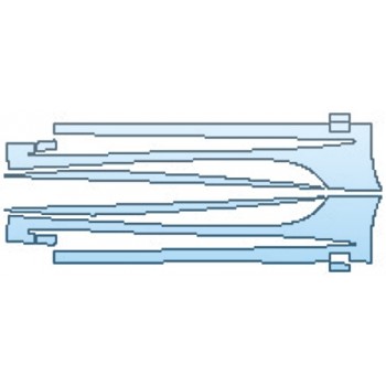 PAINT PROTECTION KIT - 2017 MERCEDES SL CLASS ROADSTER SL63 AMG ROCKERS - PRECUT PPF CLEAR BRA WRAP