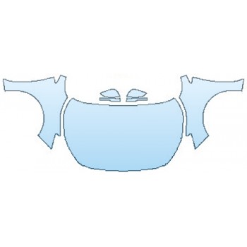 PRECUT PPF KIT - 2018 SUBARU IMPREZA 2.0I LIMITED HATCHBACK FULL HOOD(WRAPPED) FENDERS MIRRORS