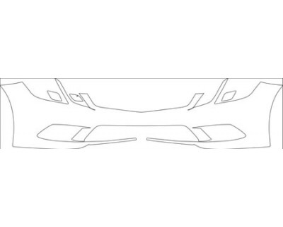 2011 MERCEDES-BENZ E-CLASS COUPE SPORT 350 Bumper(sport) Kit