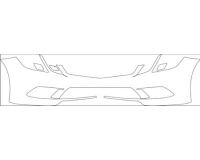 2012 MERCEDES-BENZ E-CLASS COUPE SPORT 350 Bumper(sport 30 Inch) Kit