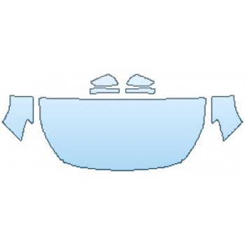 PRECUT PPF KIT - 2018 SUBARU IMPREZA 2.0I PREMIUM HATCHBACK HOOD(30 INCHWRAPPED EDGES) FENDERS MIRRORS