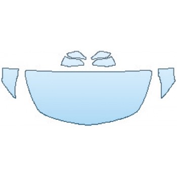 Precut PPF Kit – Clear Bra Paint Protection Film PAINT PROTECTION KIT - 2017 TOYOTA PRIUS PRIME ADVANCED HOOD(30 INCHWRAPPED EDGES) FENDERS MIRRORS - PRECUT PPF CLEAR BRA WRAP