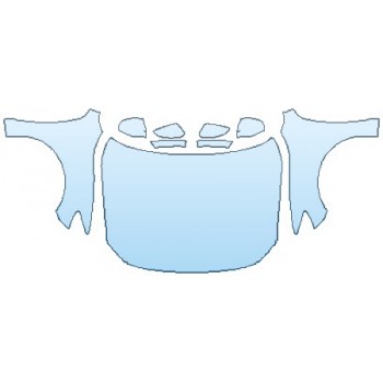 Precut PPF Kit – Clear Bra Paint Protection Film PAINT PROTECTION KIT - 2017 MAZDA MAZDA6 TOURING FULL HOOD(WRAPPED EDGES) FENDERS MIRRORS - PRECUT PPF CLEAR BRA WRAP