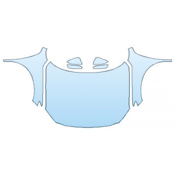 PAINT PROTECTION KIT - 2017 MAZDA CX-3 SPORT FULL HOOD FENDERS MIRRORS - PRECUT PPF CLEAR BRA WRAP