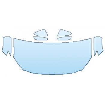 PAINT PROTECTION KIT - 2017 MAZDA CX-3 SPORT HOOD(30 INCH) FENDERS MIRRORS - PRECUT PPF CLEAR BRA WRAP