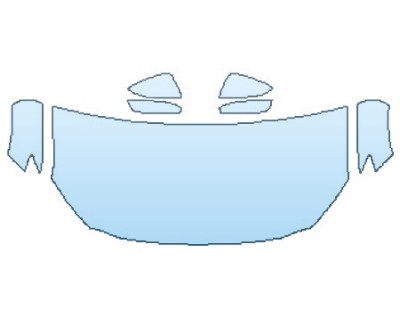 PAINT PROTECTION KIT - 2017 MAZDA CX-3 SPORT HOOD(30 INCH) FENDERS MIRRORS - PRECUT PPF CLEAR BRA WRAP