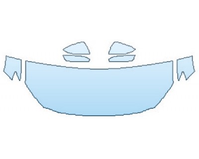 PAINT PROTECTION KIT - 2017 MAZDA CX-3 SPORT HOOD(24 INCH) FENDERS MIRRORS - PRECUT PPF CLEAR BRA WRAP