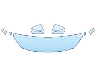 PAINT PROTECTION KIT - 2017 MAZDA CX-3 SPORT HOOD(18 INCH) FENDERS MIRRORS - PRECUT PPF CLEAR BRA WRAP