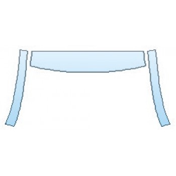 Precut PPF Kit – Clear Bra Paint Protection Film PAINT PROTECTION KIT - 2017 MAZDA CX-3 SPORT ROOF A-PILLARS - PRECUT PPF CLEAR BRA WRAP