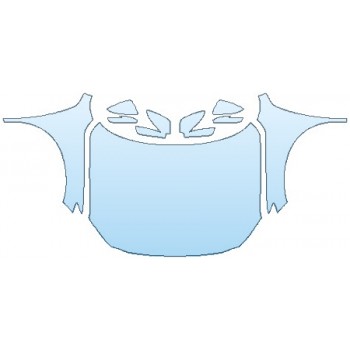 PAINT PROTECTION KIT - 2017 MAZDA CX-3 TOURING FULL HOOD FENDERS MIRRORS - PRECUT PPF CLEAR BRA WRAP