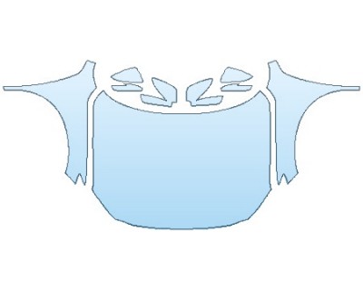 PAINT PROTECTION KIT - 2017 MAZDA CX-3 TOURING FULL HOOD FENDERS MIRRORS - PRECUT PPF CLEAR BRA WRAP