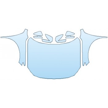 Precut PPF Kit – Clear Bra Paint Protection Film PAINT PROTECTION KIT - 2017 MAZDA CX-3 TOURING FULL HOOD(WRAPPED EDGES) FENDERS MIRRORS - PRECUT PPF CLEAR BRA WRAP