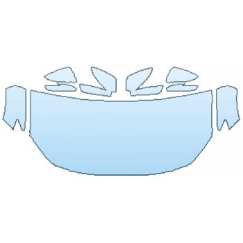 Precut PPF Kit – Clear Bra Paint Protection Film PAINT PROTECTION KIT - 2017 MAZDA CX-3 TOURING HOOD(30 INCH WRAPPED EDGES) FENDERS MIRRORS - PRECUT PPF CLEAR BRA WRAP