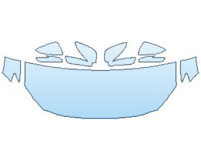 PAINT PROTECTION KIT - 2017 MAZDA CX-3 TOURING HOOD(24 INCH) FENDERS MIRRORS - PRECUT PPF CLEAR BRA WRAP