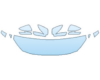 PAINT PROTECTION KIT - 2017 MAZDA CX-3 TOURING HOOD(18 INCH) FENDERS MIRRORS - PRECUT PPF CLEAR BRA WRAP