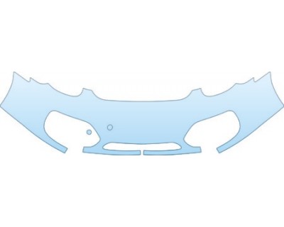PAINT PROTECTION KIT - 2012 PORSCHE BOXSTER SPYDER  BUMPER(30 INCH) KIT - PRECUT PPF CLEAR BRA WRAP
